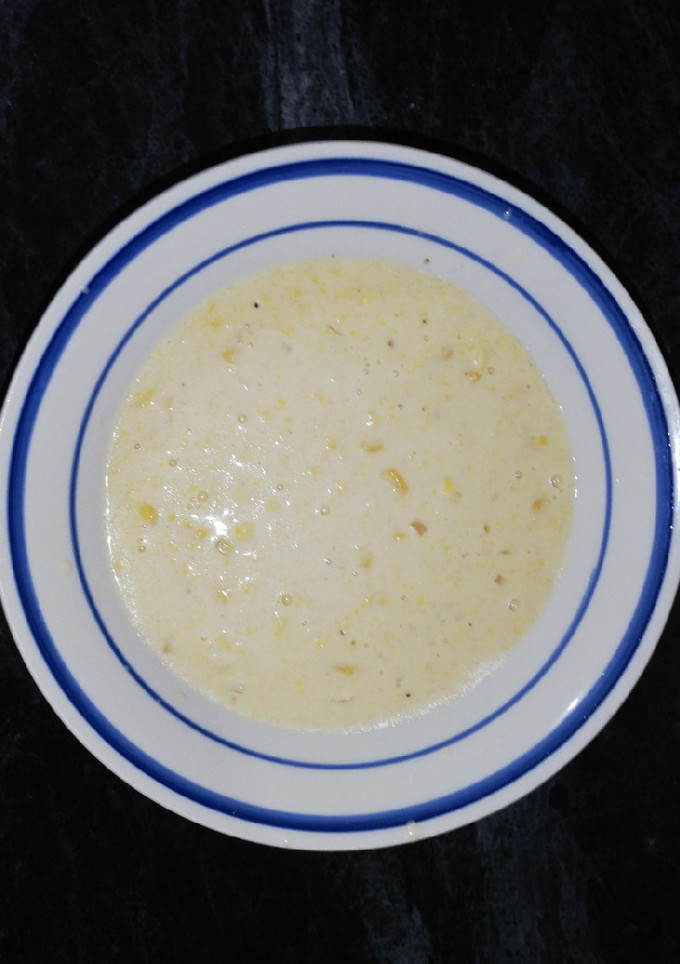 Una foto de Crema de elote fácil