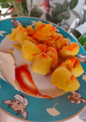 Foto resep Singkong goreng merekah