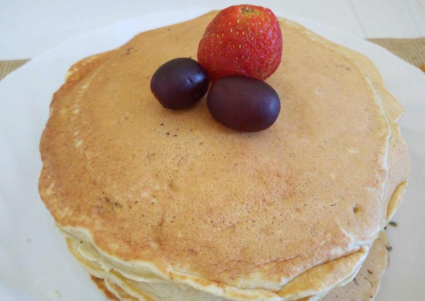 Steps to Prepare Quick Fruity Pancakes#eldybreakfastcontest