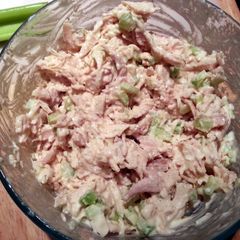 A picture of chicken salad.