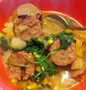 Recipe Sausage and sprout stew which Delicious