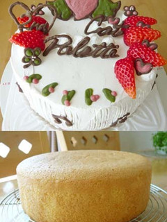 A picture of Sponge Cake.