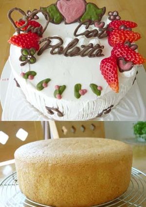 A picture of Sponge Cake.