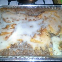 A picture of Cinnamon Roll Cake.