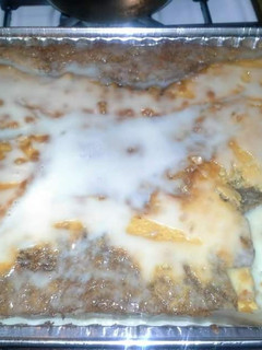 A picture of Cinnamon Roll Cake.