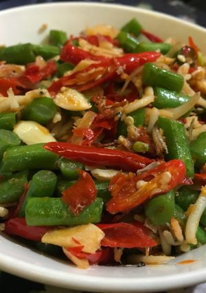 Foto resep Tumis buncis teri