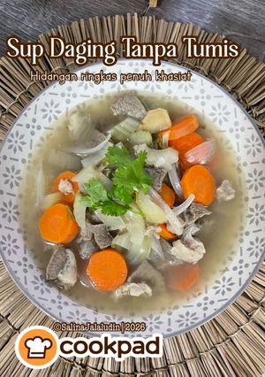 Gambar Sup Daging Tanpa Tumis