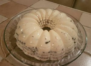 Una foto de Gelatina de galleta oreo