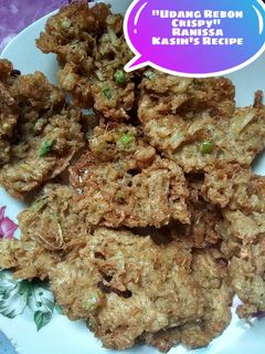 Foto resep Udang Rebon/Papay Crispy