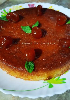 Une photo de Gateau de riz caramélisé 🍹