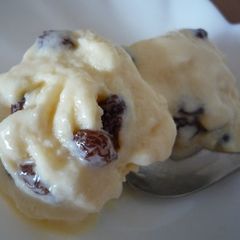 A picture of Rum Raisin Ice Cream with Milk and Whole Egg.