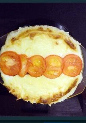 A picture of Cheese and potato bake.