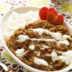 A picture of Fiber-Rich Keema Curry.