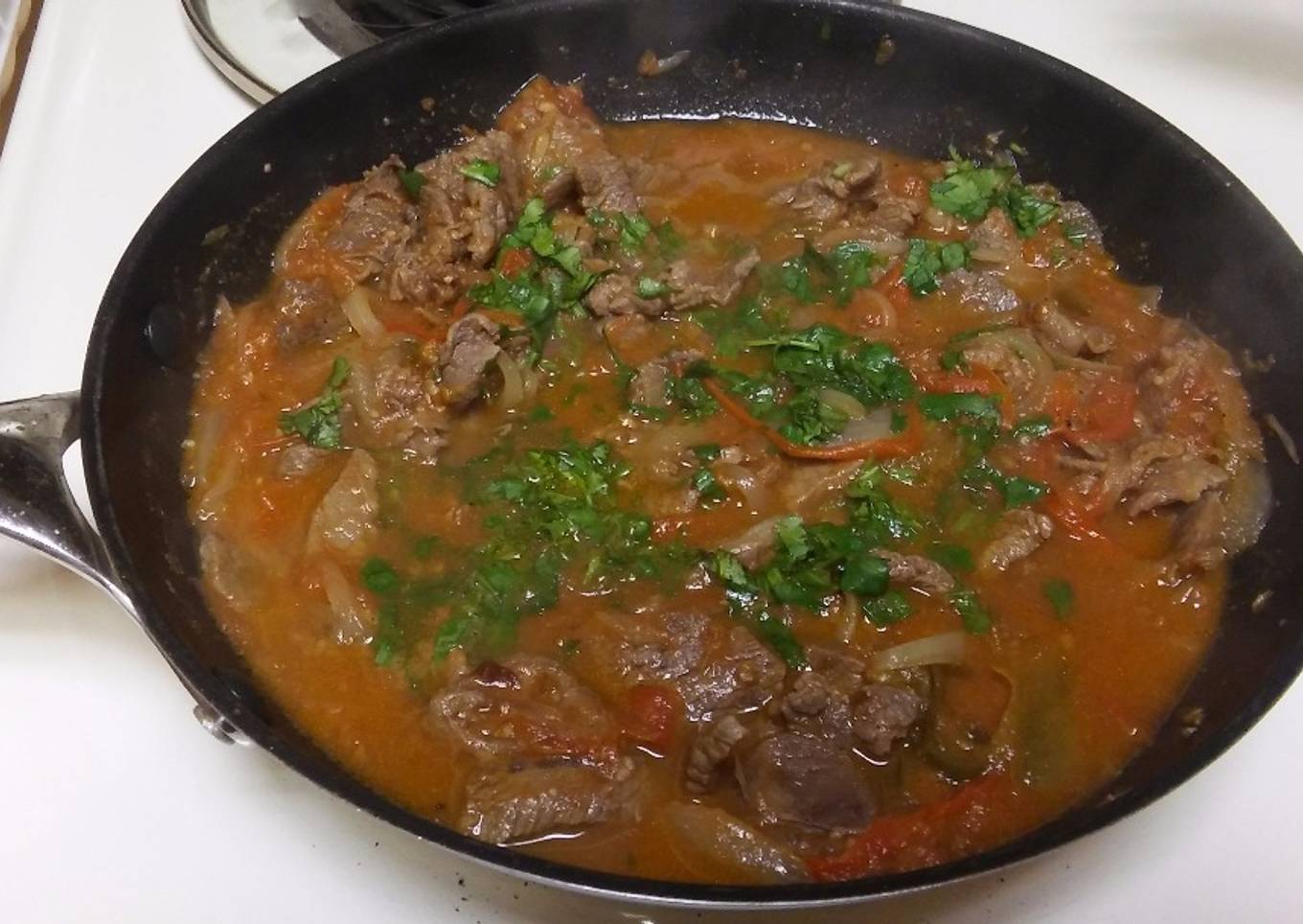 Bisteces a la mexicana