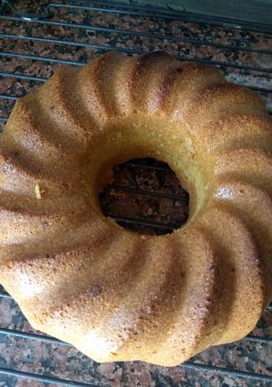 Una foto de Budín de vainilla cuatro cuartos