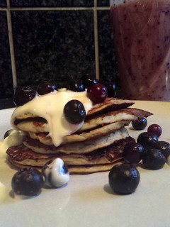 A picture of Sophie's Flourless banana pancakes.