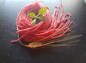 Foto di Spaghetti quadrati di Rapa Rossa con Burro e Salvia