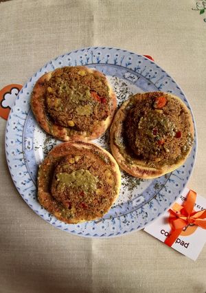 Φωτογραφία της συνταγής Μπιφτέκια λαχανικών στο φούρνο