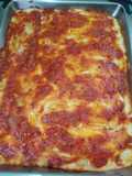 Canelones mixtos de carne y acelga