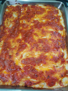 Una foto de Canelones mixtos de carne y acelga