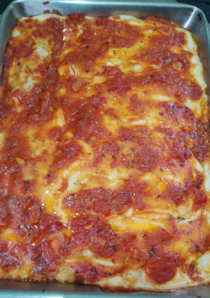 Una foto de Canelones mixtos de carne y acelga