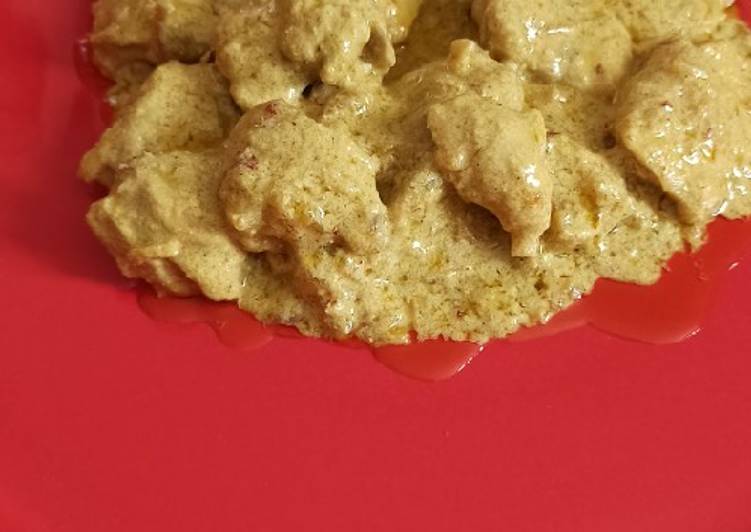 Pollo curry e iogurt