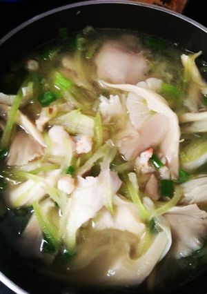 Hình của món Canh bí đao nấm tôm đất.