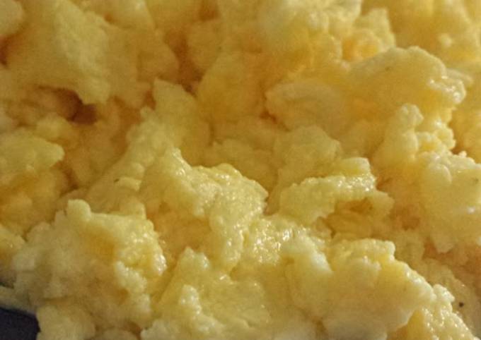 Hidden scrambled cheesy eggs