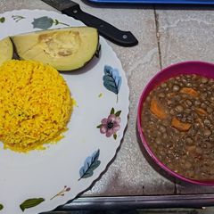 A picture of Simple Rice n' Kamande.