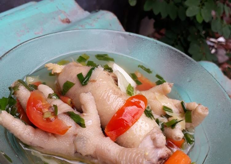 Sop Ceker Kepala Ayam 🐔