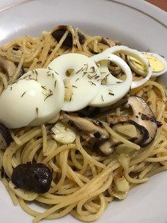 Foto resep Breakfast Aglio Olio