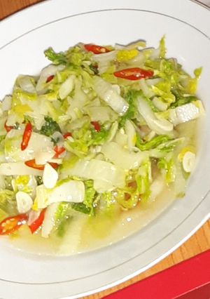 Foto resep Tumis sawi putih