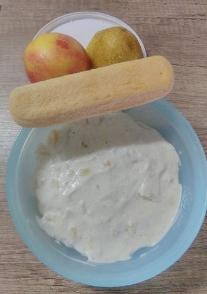 Gyümölcsös fincsiség a kis unokámnak!😊❤️ recept fotója