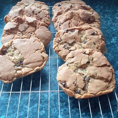 A picture of Chocolate chip cookies.