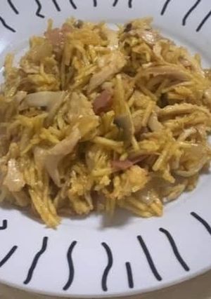 Foto de Frango à Brás
