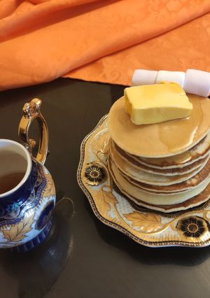 صورة لوصفة بان كيك بالعسل تقديم (إيناس أمين)