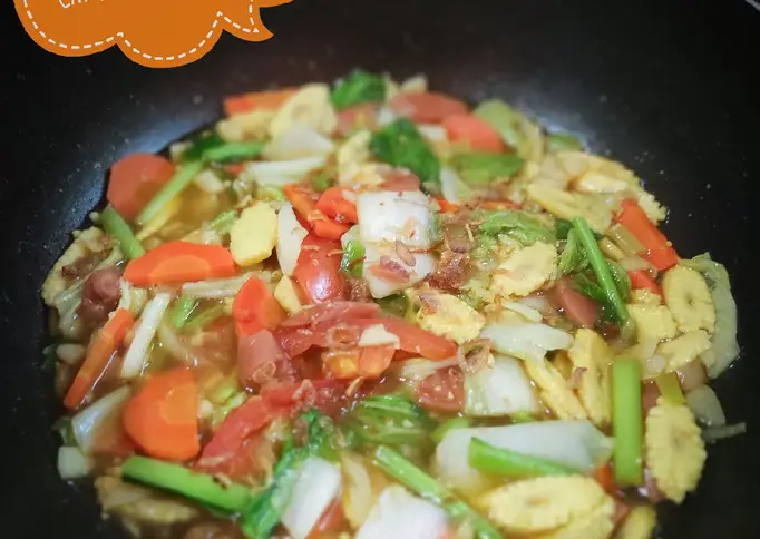 Resep 301. Cap Jae (Cap Cay Jawa) Anti Gagal