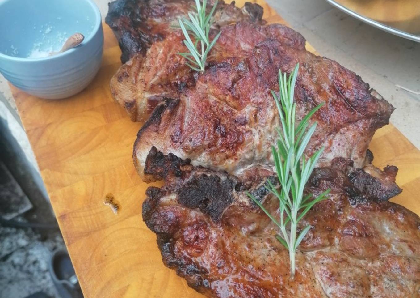Échines de porc au paprika