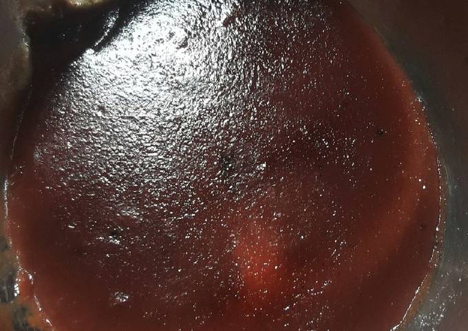 Langkah Mudah untuk Membuat Homemade Barbeque Sauce ala Violet Azalea yang Lezat
