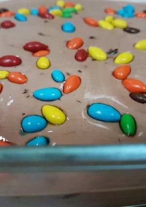 صورة لوصفة كريمة الشوكولاته بالايسكريم🍨
