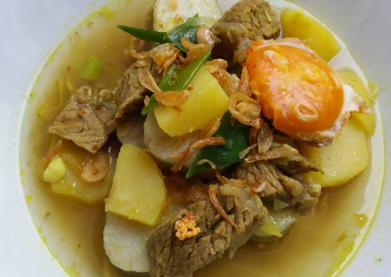 Soto sapi segar