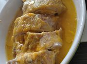 Una foto de solomillo de cerdo relleno