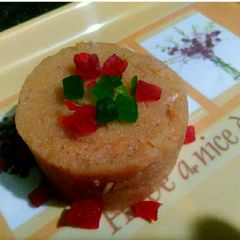 A picture of Suji ka  halwa.
