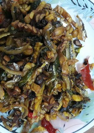 Foto resep Oseng oseng tempe teri sederhana