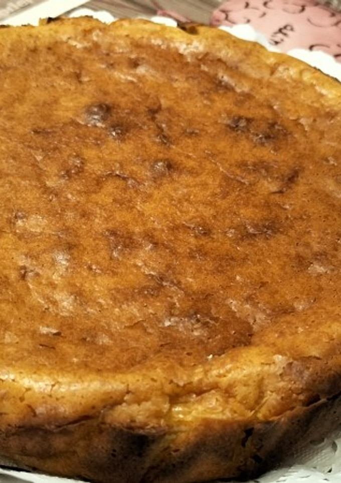 Una foto de Cheesecake de turrón