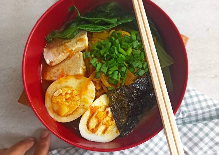 Resep Baru Spicy Curry Ramen Sedap Nikmat