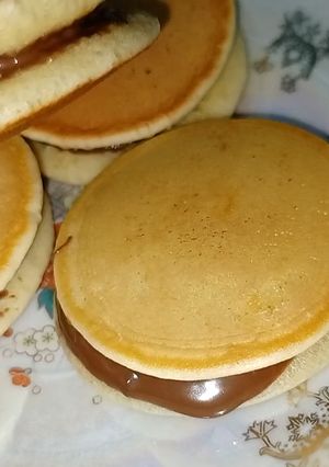 A picture of Mini pancakes 🥞😋 (مننی پین کیک).