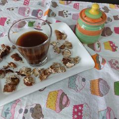 A picture of Tamarind and jaggery chattny.