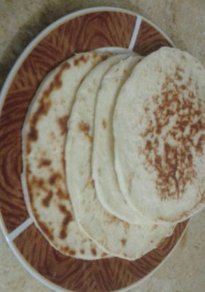 صورة لوصفة خبز الصاج😍😍😍