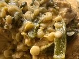 Pollito con rajas y elote